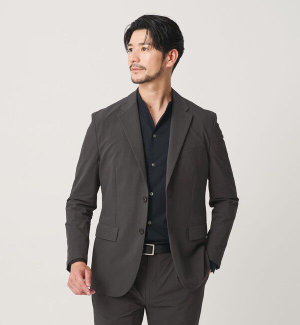 BEAUTY&YOUTH UNITED ARROWS「【WEB限定 WARDROBE SMART】コットン バンドカラー スキッパー シャツ」|シャツ・ブラウス|