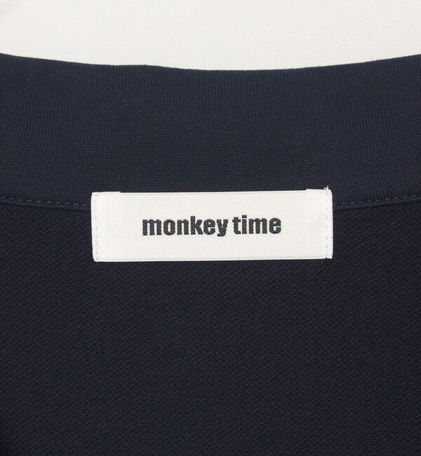 MONKEY TIME「シルケット ライト フレンチテリー スキッパー」|Tシャツ・カットソー|