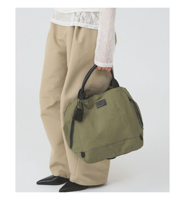Ray BEAMS 「toleur / ポリエステル 2way トートバッグ」|トートバッグ|OLIVE