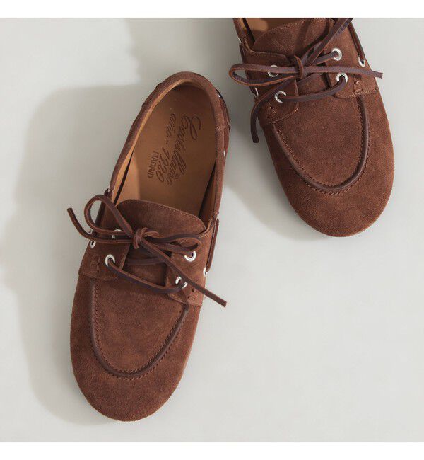 Demi-Luxe BEAMS 「CASTELLANO / AIKO スエード シューズ」|パンプス|BROWN