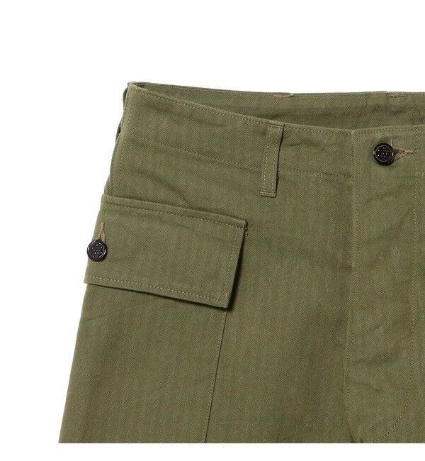 BEAMSBOY「BUZZ RICKSON'S / TROUSERS HERRINGBONE TWILL SPECIAL」|チノ|