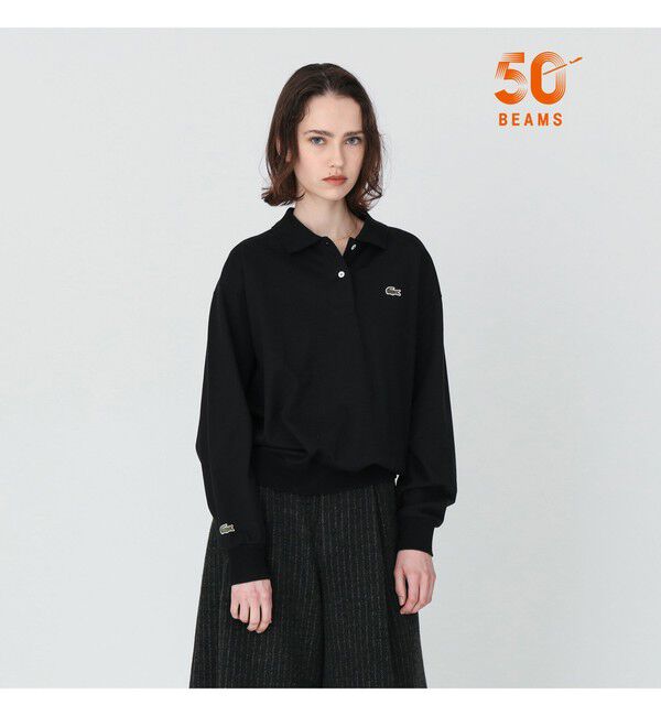 BEAMSBOY「【別注】LACOSTE / ポロシャツ」|スウェット・ジャージ|031_NOIR