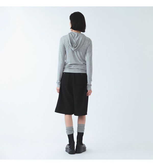 Ray BEAMS 「リブ ヘンリーネック フーディー」|Tシャツ・カットソー|