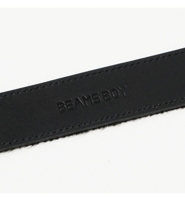 BEAMSBOY「28mm ハラコ ベルト」|ベルト|
