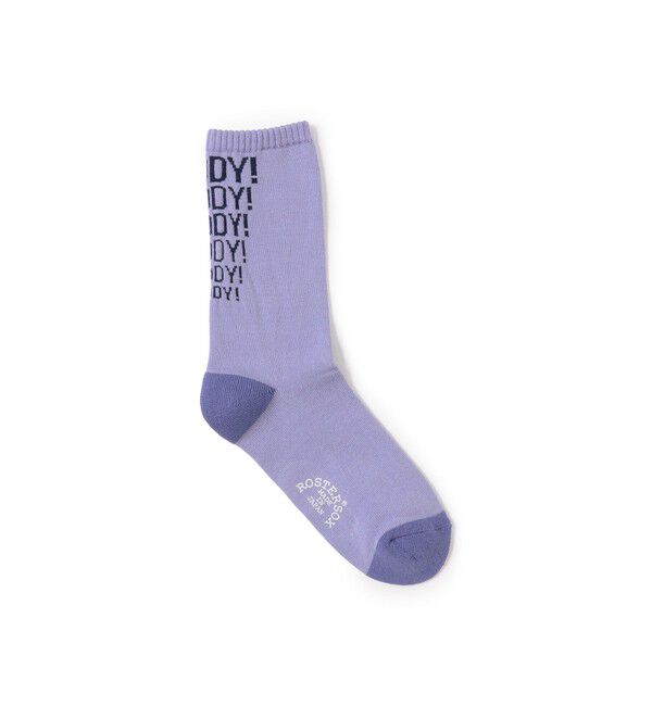 BEAMSBOY「【別注】ROSTER SOX / THANKS BUDDY SOX」|ソックス|PURPLE