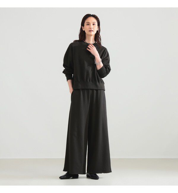 Demi-Luxe BEAMS 「【別注】SLOANE / 裏毛 ショート丈 ロングスリーブ スウェット」|パーカー|