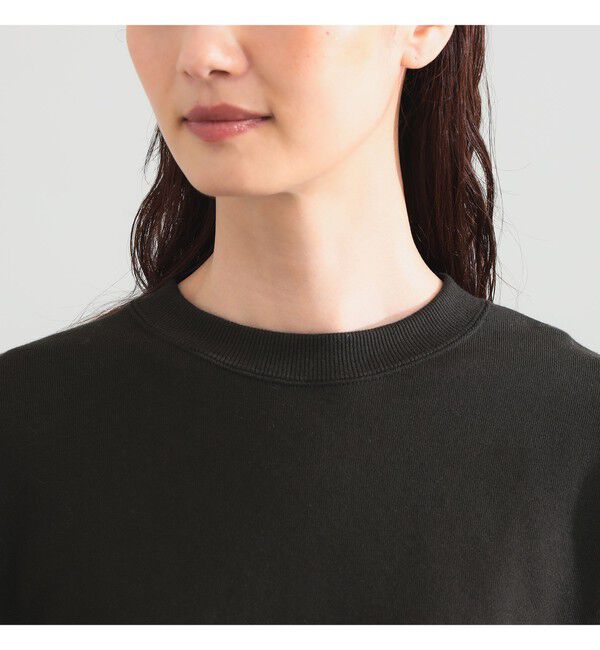 Demi-Luxe BEAMS 「【別注】SLOANE / 裏毛 ショート丈 ロングスリーブ スウェット」|パーカー|