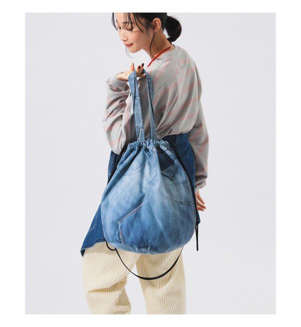 BEAMSBOY「【別注】N,P,E / リプロダクション デニムスキャニング リバーシブルバッグ XL」|その他|