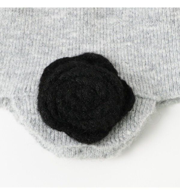 Ray BEAMS 「【別注】Casselini / フラワー ニット帽」|ニット帽|