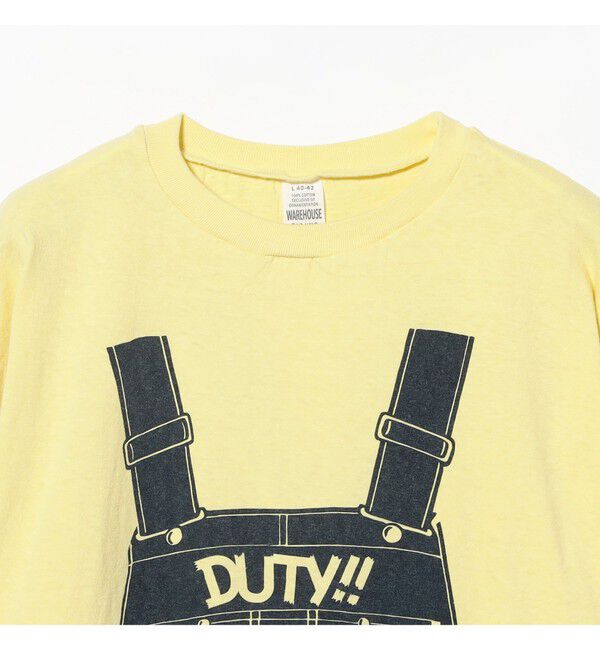 BEAMSBOY「【別注】WAREHOUSE & CO. / プリント ロングスリーブ Tシャツ」|Tシャツ・カットソー|