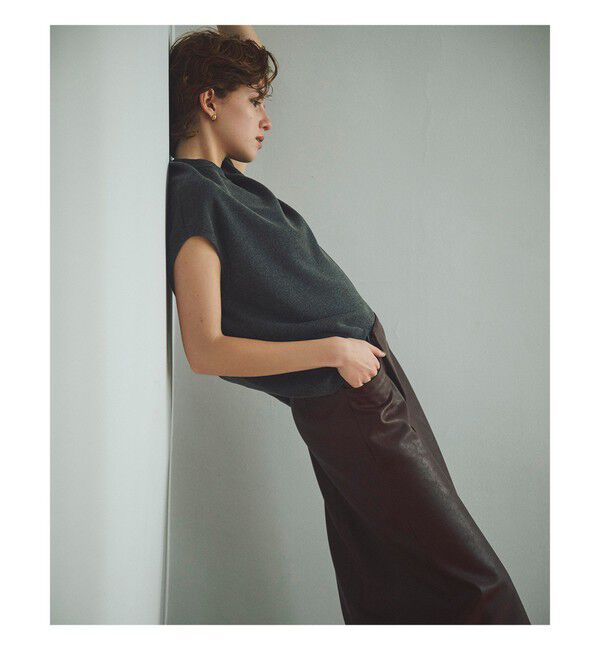 Demi-Luxe BEAMS 「【CLASSY.10月号掲載】AK+1 / フェイクレザー スカート」|スカート|