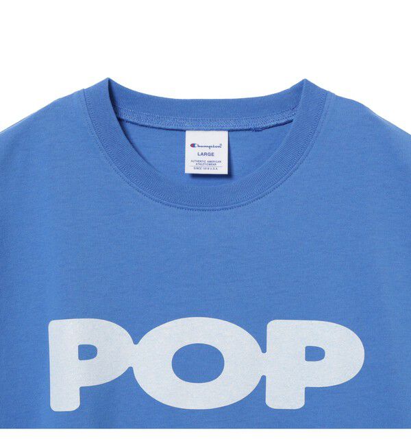 BEAMS「BEAMS｜【別注】Champion / Music T-Shirt｜サステナブル｜製品洗い加工」|Tシャツ・カットソー|