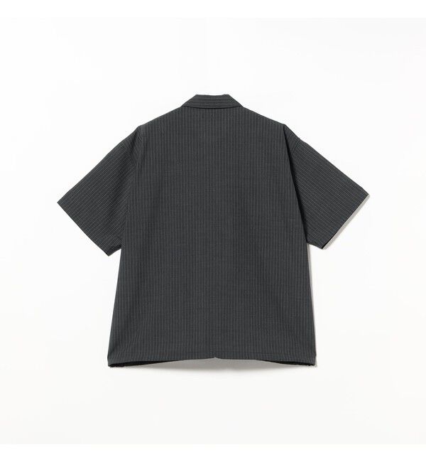 BEAMS「TW ハーフジップ シャツ【ワイドフィット】」|シャツ・ブラウス|