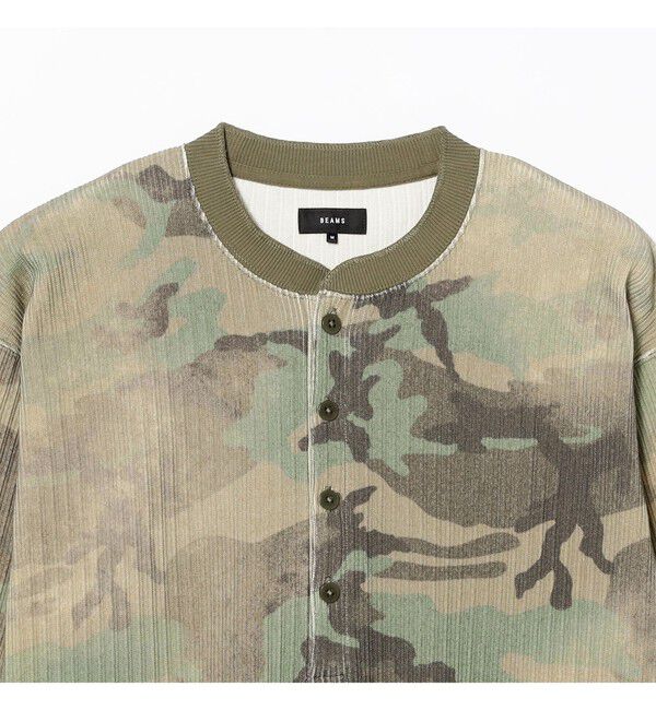 BEAMS「ヘンリーネック Tシャツ」|Tシャツ・カットソー|
