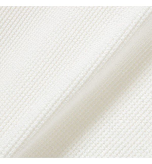 BEAMS「【別注】LACOSTE / ロゴ サーマル Tシャツ」|Tシャツ・カットソー|
