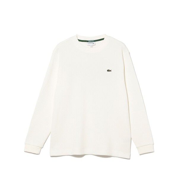 BEAMS「【別注】LACOSTE / ロゴ サーマル Tシャツ」|Tシャツ・カットソー|
