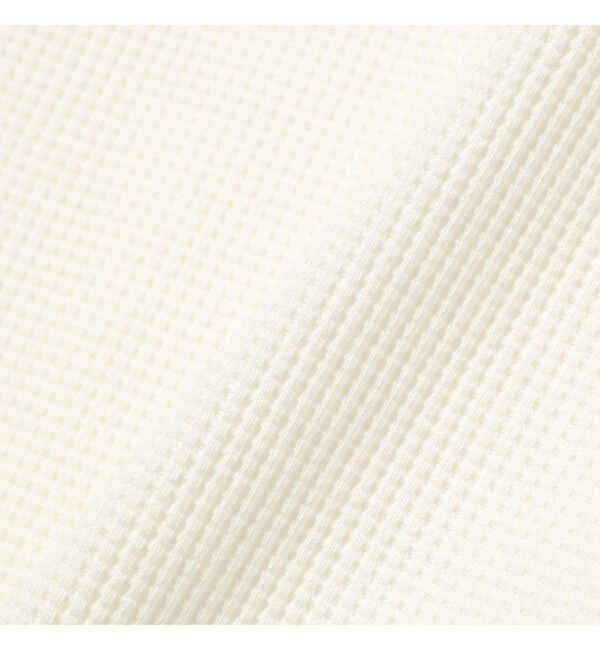 BEAMS「【別注】LACOSTE / ロゴ サーマル Tシャツ」|Tシャツ・カットソー|