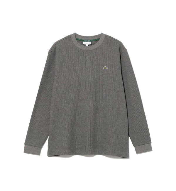 BEAMS「【別注】LACOSTE / ロゴ サーマル Tシャツ」|Tシャツ・カットソー|