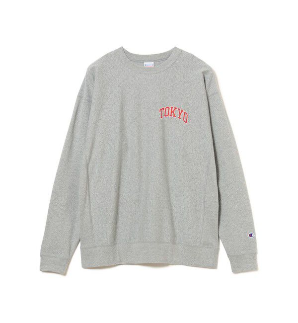 BEAMS「【別注】Champion / リバースウィーブ（R）シティ ロングスリーブTシャツ」|Tシャツ・カットソー|