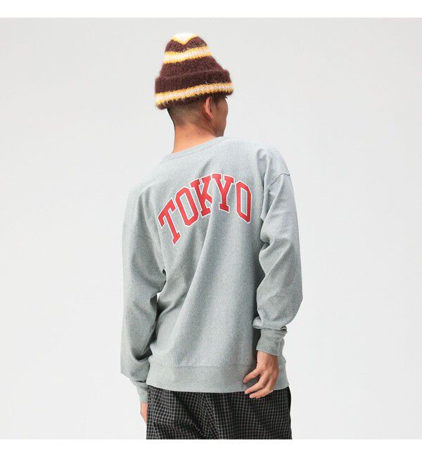 BEAMS「【別注】Champion / リバースウィーブ（R）シティ ロングスリーブTシャツ」|Tシャツ・カットソー|