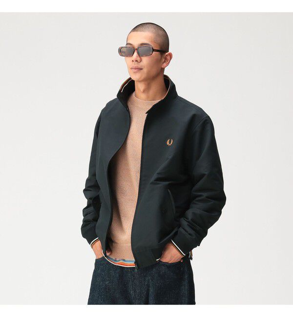 BEAMS「【別注】FRED PERRY / Zip Blouson 26FW」|ブルゾン・スタジャン|