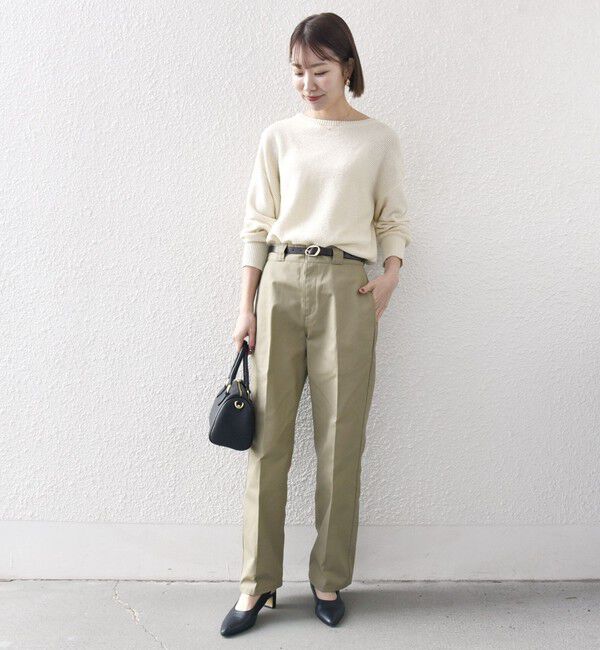 SHIPS any「【SHIPS any別注】Dickies:〈洗濯機可能〉ツイル チノ パンツ」|チノ|