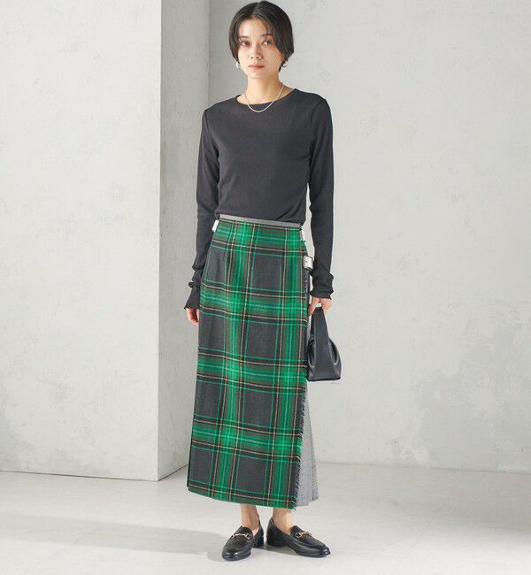SHIPS for women「【SHIPS別注】O&rsquo;NEIL OF DUBLIN:パッチワーク ファッション ロング キルト」|スカート|