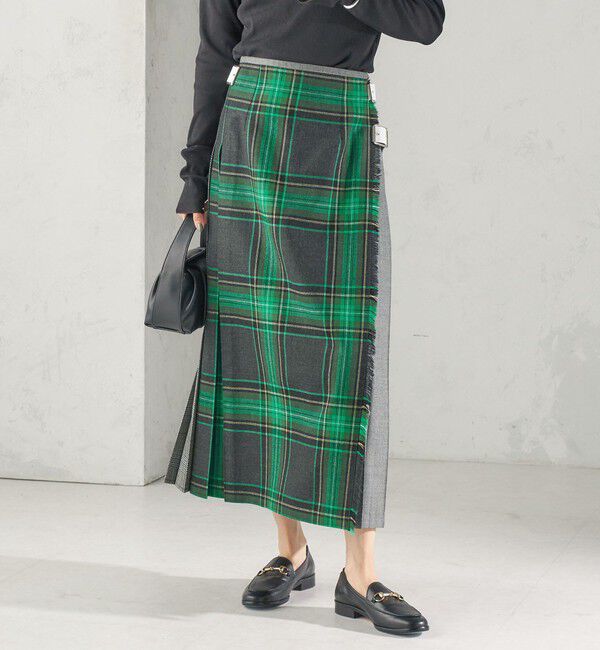 SHIPS for women「【SHIPS別注】O&rsquo;NEIL OF DUBLIN:パッチワーク ファッション ロング キルト」|スカート|
