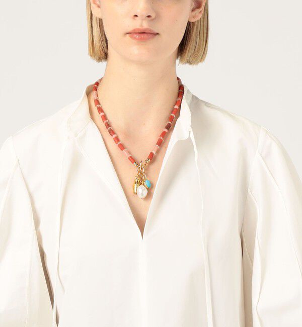 TOMORROWLAND GOODS「Lizzie Fortunato Red Sea ネックレス」|ネックレス|