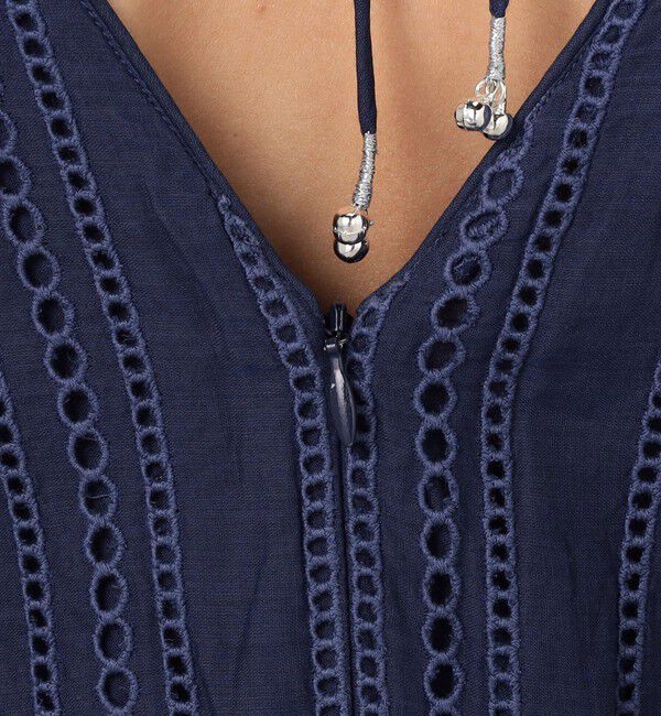 TOMORROWLAND BUYING WEAR「ne Quittez pas Cotton Organza Ladder Cifre Flare ドレス」|ワンピース|