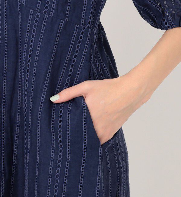 TOMORROWLAND BUYING WEAR「ne Quittez pas Cotton Organza Ladder Cifre Flare ドレス」|ワンピース|