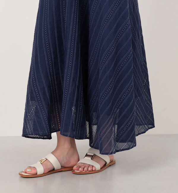 TOMORROWLAND BUYING WEAR「ne Quittez pas Cotton Organza Ladder Cifre Flare ドレス」|ワンピース|