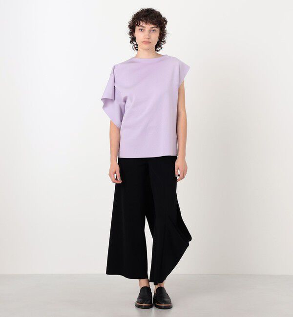 TOMORROWLAND BUYING WEAR「CFCL AC MILAN DRAPED TOP ミラノリブ ドレープトップ」|シャツ・ブラウス|