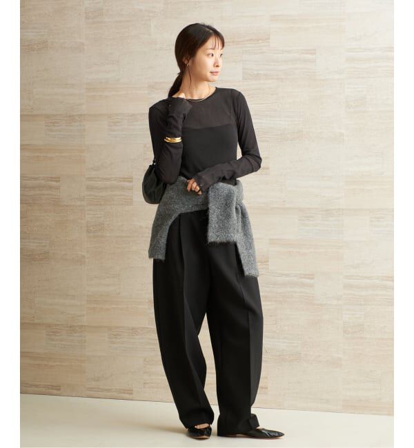 Plage「Mesh Sheer ロンT 7」|Tシャツ・カットソー|