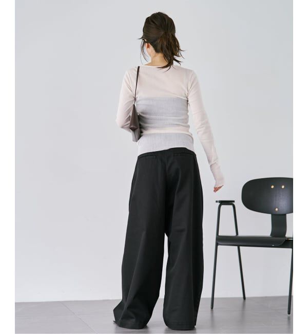 Plage「Mesh Sheer ロンT 7」|Tシャツ・カットソー|