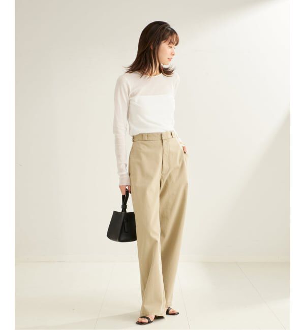 Plage「Mesh Sheer ロンT 7」|Tシャツ・カットソー|