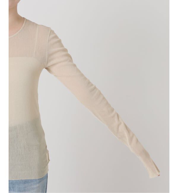 Plage「Mesh Sheer ロンT 7」|Tシャツ・カットソー|