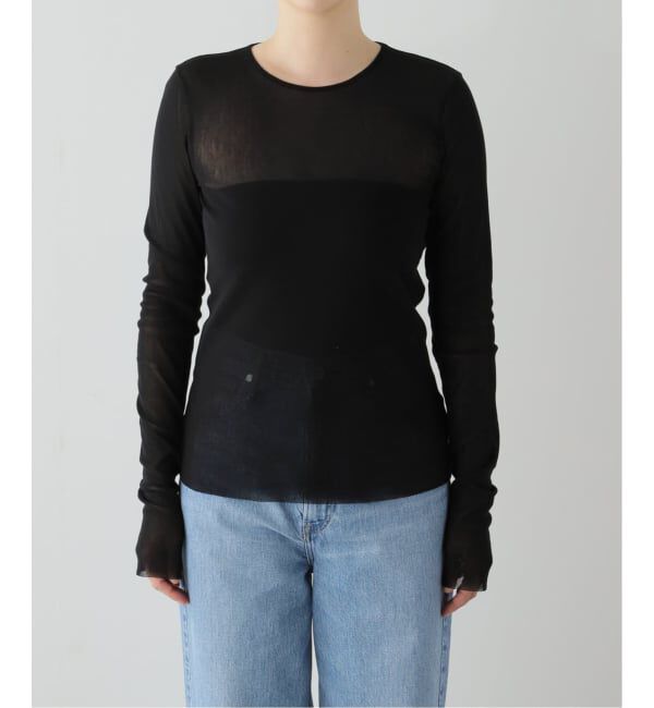 Plage「Mesh Sheer ロンT 7」|Tシャツ・カットソー|