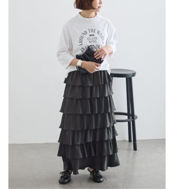 journal standard L'essage「DANDANフリルスカート」|スカート|