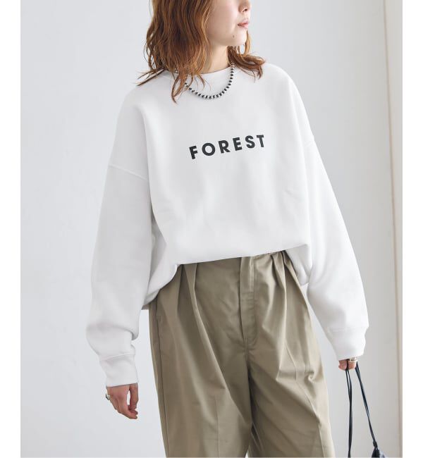 journal standard L'essage「《予約》POET MEETS DUBWISE 別注 FOREST スウェット」|スウェット・ジャージ|ホワイト