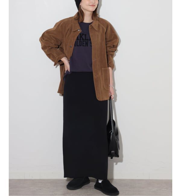 JOURNAL STANDARD relume「《予約》ウォッシャブルウールミックススリットスカート」|スカート|