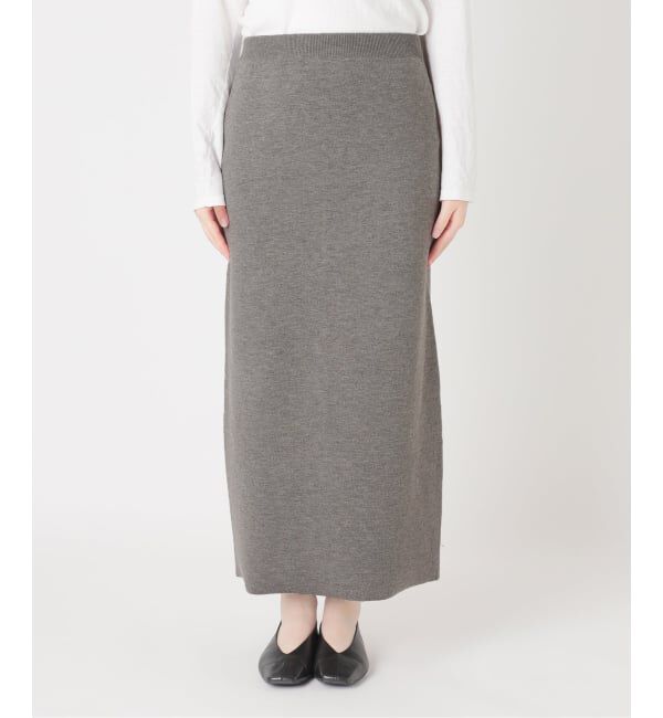 JOURNAL STANDARD relume「《予約》ウォッシャブルウールミックススリットスカート」|スカート|