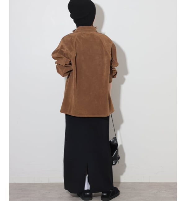JOURNAL STANDARD relume「《予約》ウォッシャブルウールミックススリットスカート」|スカート|