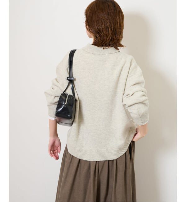 JOURNAL STANDARD relume「《追加予約 / 新色》ラムミックスシャツプルオーバー」|ニット・セーター|