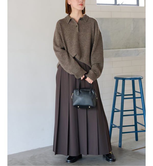 JOURNAL STANDARD relume「《追加予約 / 新色》ラムミックスシャツプルオーバー」|ニット・セーター|