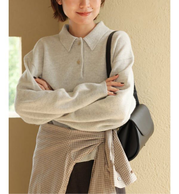 JOURNAL STANDARD relume「《追加予約 / 新色》ラムミックスシャツプルオーバー」|ニット・セーター|