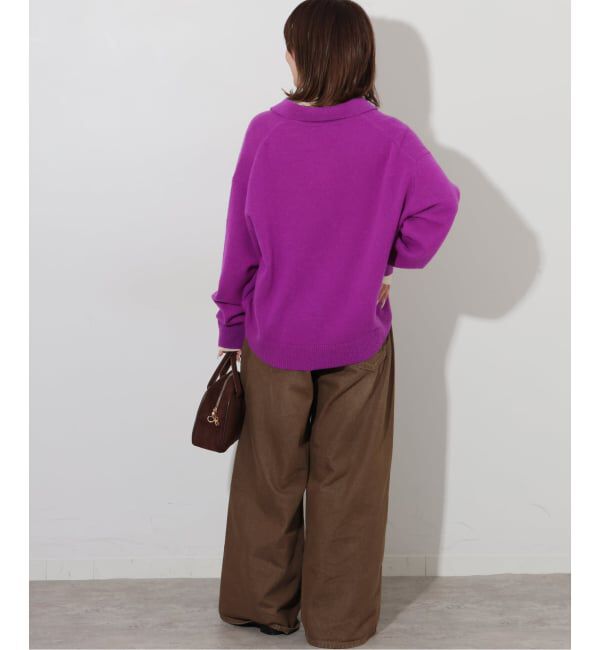 JOURNAL STANDARD relume「《追加予約 / 新色》ラムミックスシャツプルオーバー」|ニット・セーター|