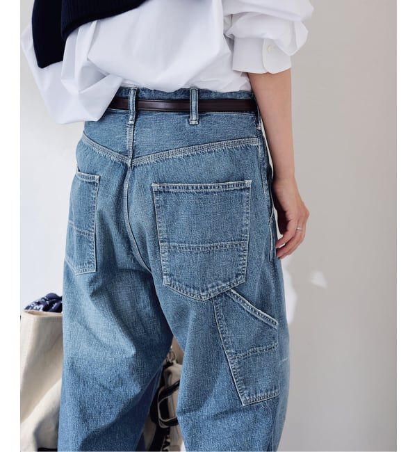 FRAMeWORK「≪予約≫OUT OF FRAMe DENIM Painter パンツ (ブルー)」|デニム|