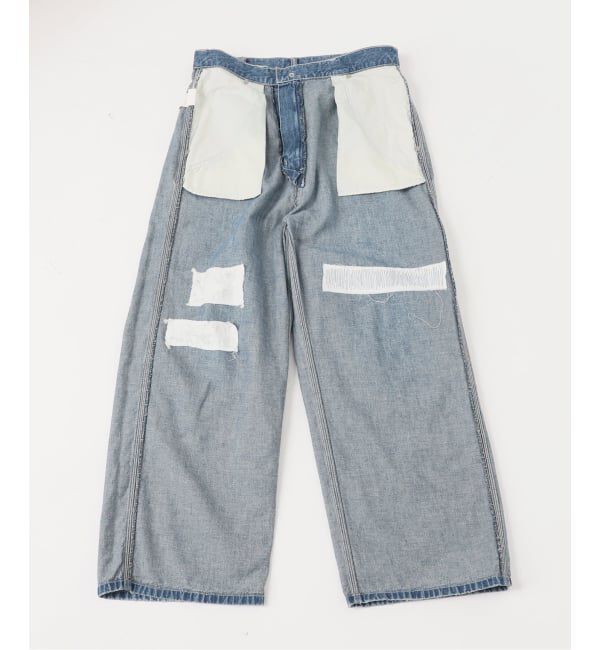 FRAMeWORK「≪予約≫OUT OF FRAMe DENIM Painter パンツ (ブルー)」|デニム|