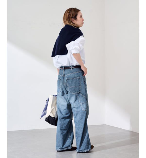 FRAMeWORK「≪予約≫OUT OF FRAMe DENIM Painter パンツ (ブルー)」|デニム|